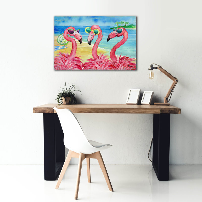 Art mural sur toile Trinx, H 26 po x l 40 po x P 1,5 po