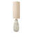 Ceramic Floor Lamp with Linen Shade