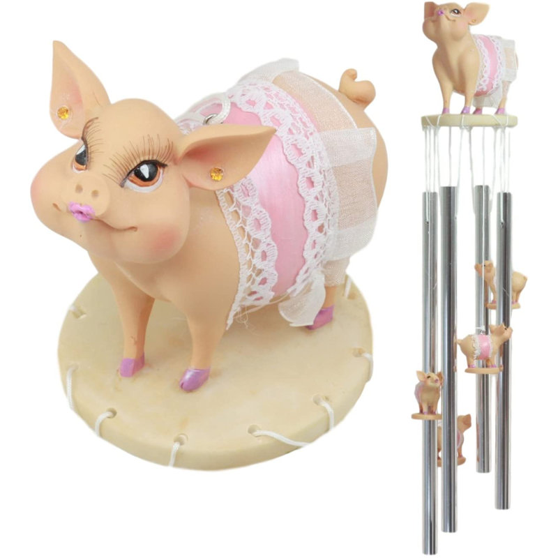 Cavinder Plastic Animals Wind Chime