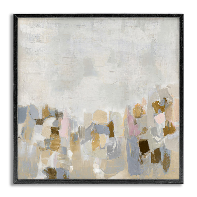 Giclée encadrée beige du sud-ouest rustique gris par Rachel Springer, Gris, H 17 po x l 17 po