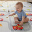Double-sided Toddler Play Mat, Alphabet & Roads