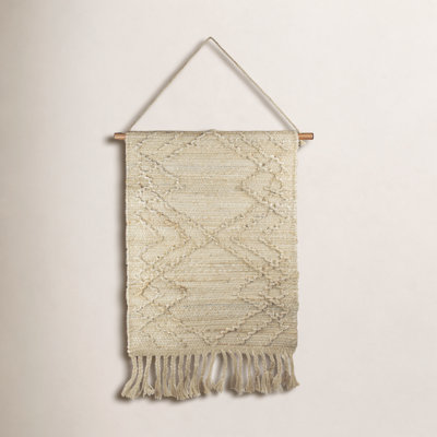 Hand Woven Solid Wood Wall Hanging
