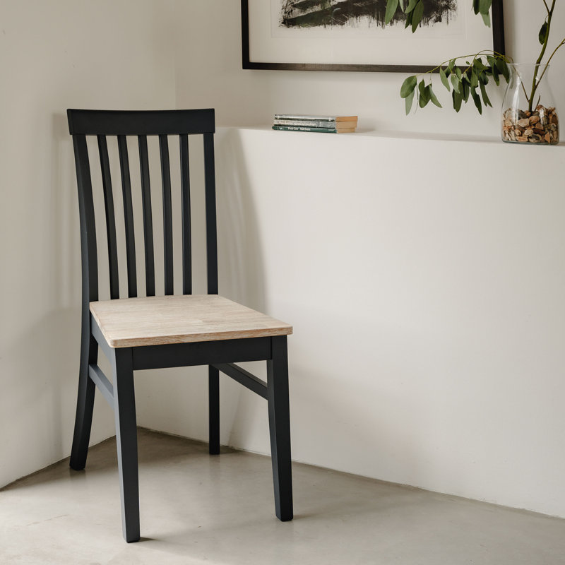 Taylor Slat Back Side Chair, Blue