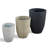 PE Tapered Round Pot Planters Set
