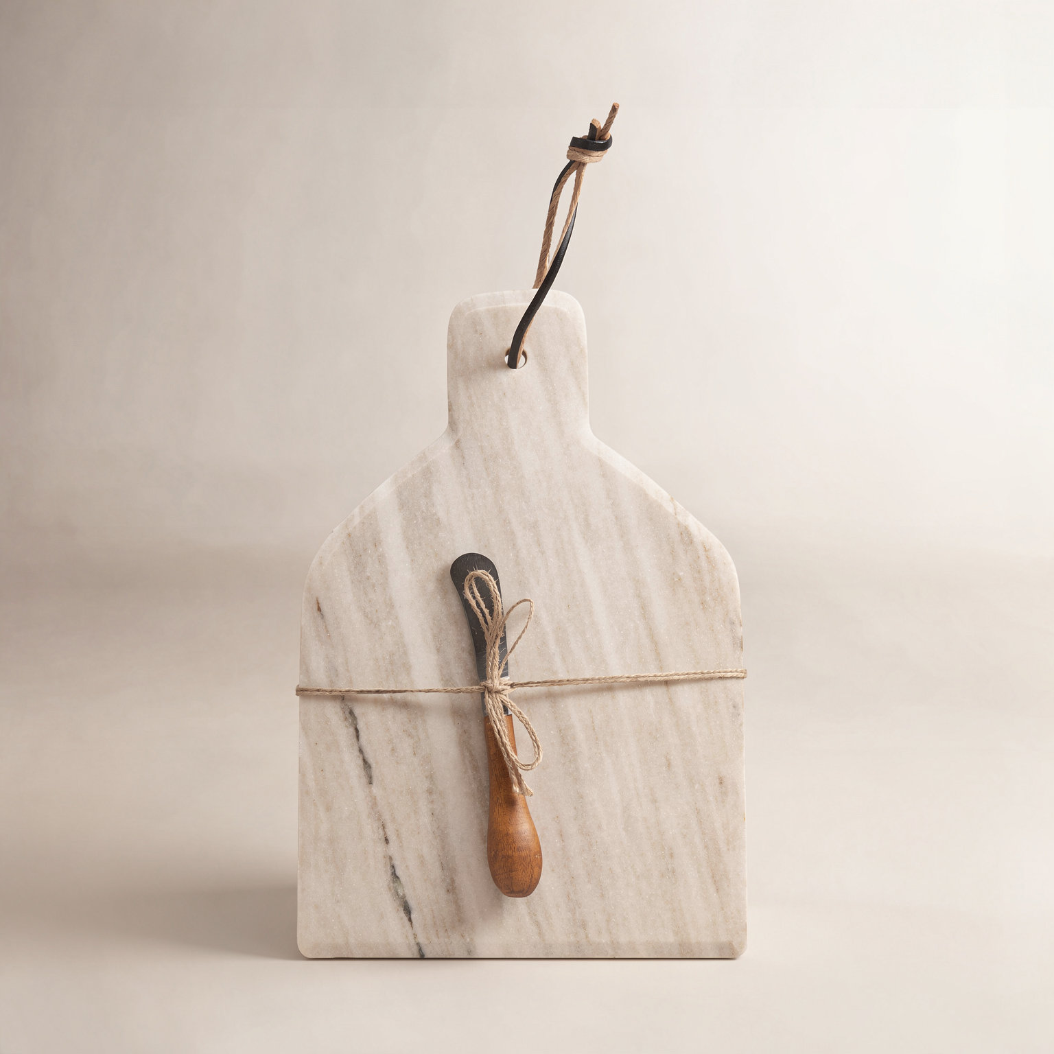 Millings Marble Cheese Board with Canape Knife