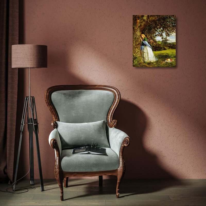 "Talking Oak" par William Maw Egley - Art mural sur toile tendue avec châssis, H 18 po x l 14 po