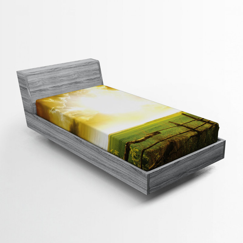 Microfiber Fitted Sheet, Twin Fitted Sheet