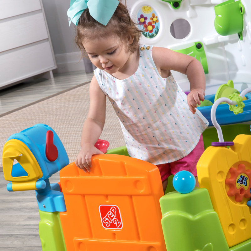 Step2 Multicolor Toddler Corner Plastic Playhouse with Accessories