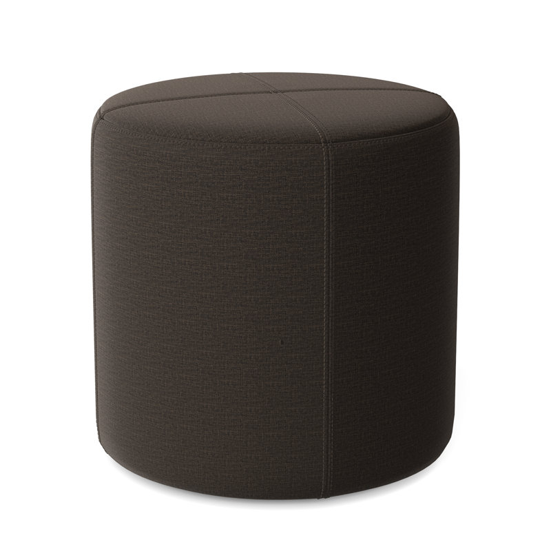 Porthleven Upholstered Ottoman, Marlow Asphalt