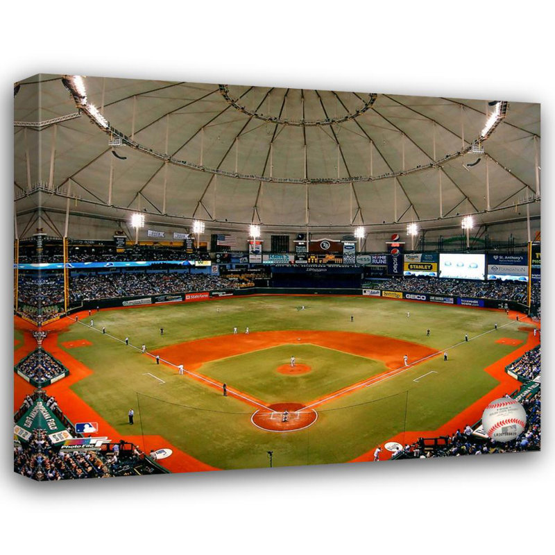 Tropicana Field, 36" H x 44" W
