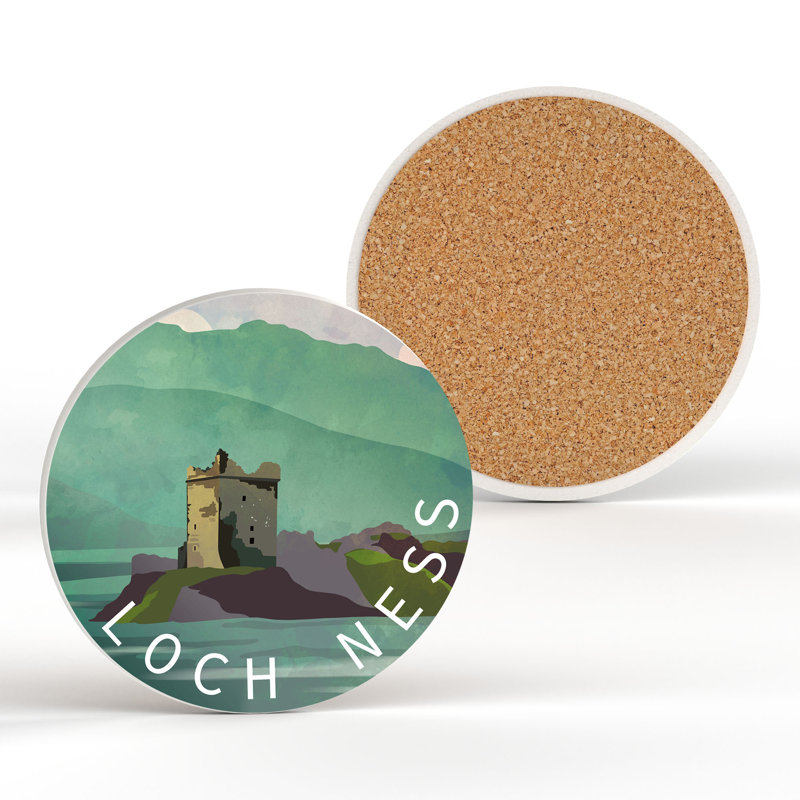 Ceramic Round 1 Piece Coaster