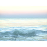 Breaking Waves At Twilight Print by Bruce Heinemann