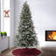 Sapin de Noël givré pré-éclairé-1668136587