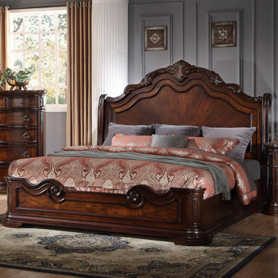 Lit en bois massif Fletcher