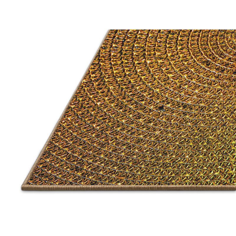 Tapis de fond doré, Rectangle 2 pi x 4 pi