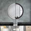 Huldar Glass Flat Wall Mirror