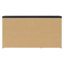 Banc de rangement pour chaussures avec coussin d'entrée