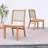 Seras Teak Wood 6-Person Dining Set