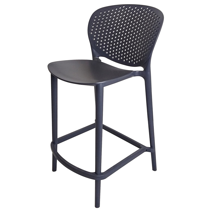 Anferny Counter Stool, Gray, Counter Stool (24" Seat Height)