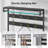 Taneli Freestanding 8 - Hook Coat Rack-1752236341