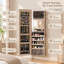 Jewellery Cabinet, Wall Mounted Jewellery Mirror Organizer