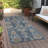 Myda Washable Oriental Indoor / Outdoor Rug-1963795197