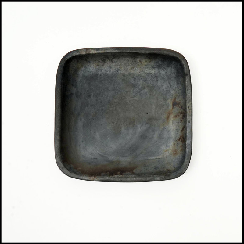 Assiette carrée Union Rustic Lekisa Stone