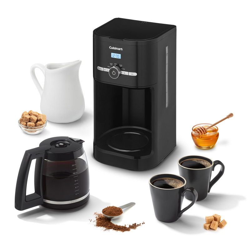 Cuisinart 12-Cup Classic Programmable Coffeemaker, Black