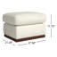 Repose-pieds rembourré Bobbi-61325112