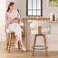 Tabouret de bar pivotant 26 po à hauteur de comptoir-1297837828-1297837826-1277400240