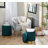Nesting Pleated Ottoman Set-154068248