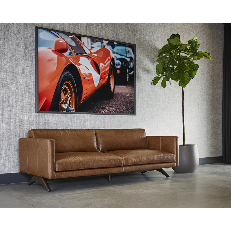 Rogers Leather Sofa