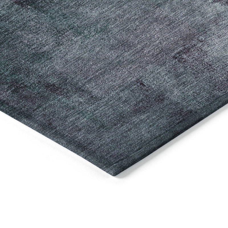 Malm Washable Abstract Indoor / Outdoor Rug, Rectangle 2'6" x 3'10"