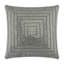 Sparkles Home Madison Avenue Throw Pillow | Rhinestone Crisscross X-Pattern & Velvet Backing-1168033032-1168033035