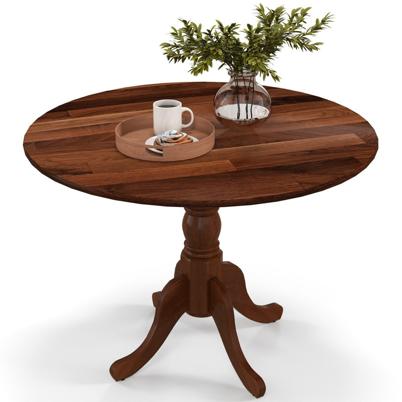 Round Solid Wood Dining Table