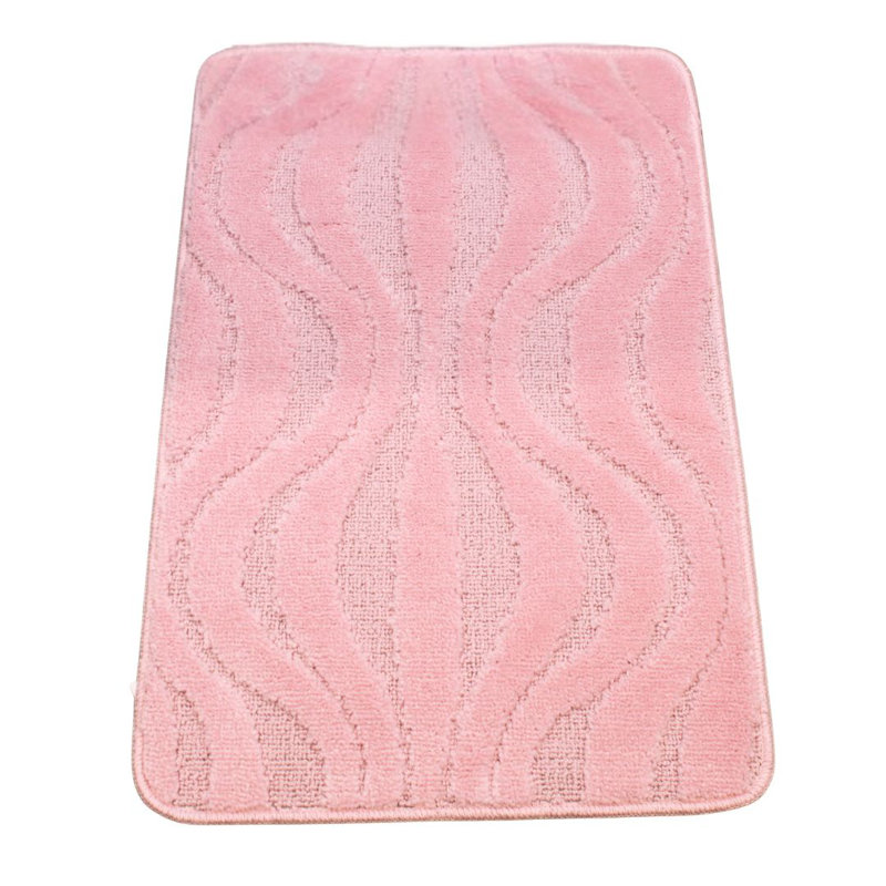 Polypropylene Plastic Bath Mat, Pink