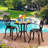Aleyska 2 - Person Patio Dining Set with Round Table