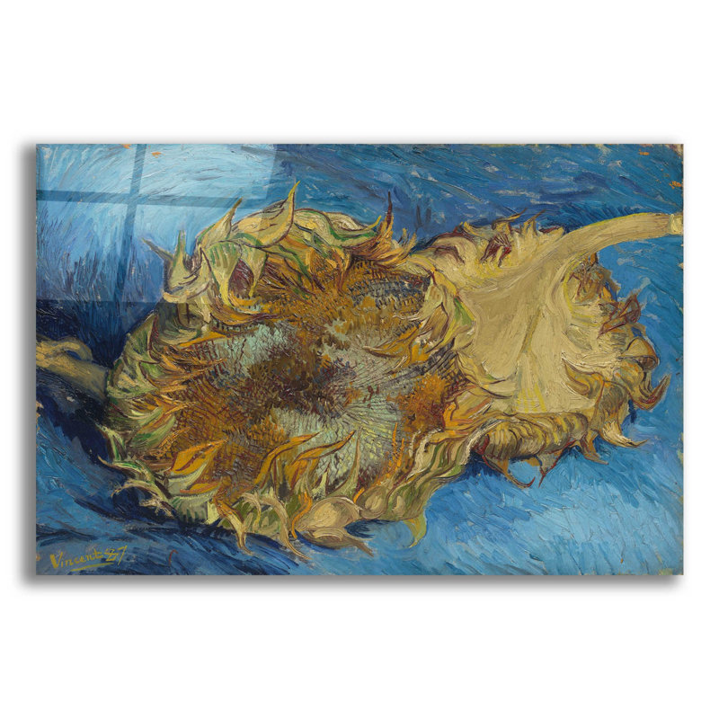 "Tournesols 1887" par Vincent Van Gogh, H 16 po x l 24 po x P 0,2 po