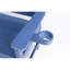 Banc bleu foncé minimaliste écologique et recyclable, adapté à une utilisation intérieure et extérieure. Just Wipe It Clean When It Gets Dirty, chaise