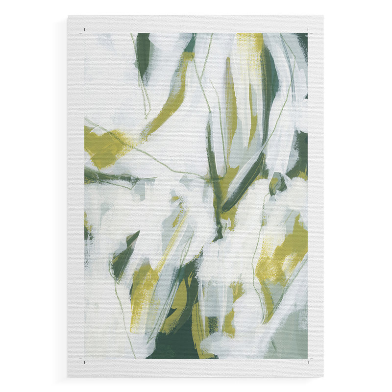 Emerald Ice I - Impression sur toile seulement - NON-CADRE, H 36 po x l 24 po
