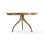 Solar Round Walnut Pedestal Dining Table