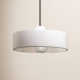 Riverside Single Light Ceramic Dimmable Pendant