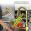 Robinet de cuisine rétractable à une poignée et deux modes-104200658