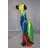 Modern Art Of A Greyhound Dog Sitting Statue Made Of Resin Size: 7" X 5" X 17"H