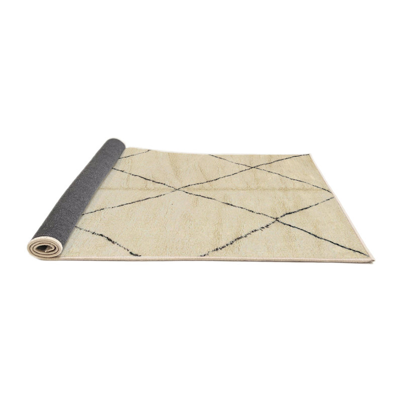 Tapis abstrait moderne 2916, Rond 7 pi