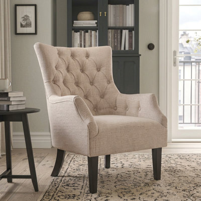 Dority Upholstered Wingback Chair
