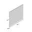 Babillard mural classique brossé Linlin-256265046
