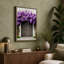 Purple Blooms at the Door Coastal - Wrapped Canvas-2073438833-2073438827