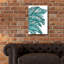 Art mural en verre feuilles tropicales 6 pi par Mark Ashkenazi-1492914033