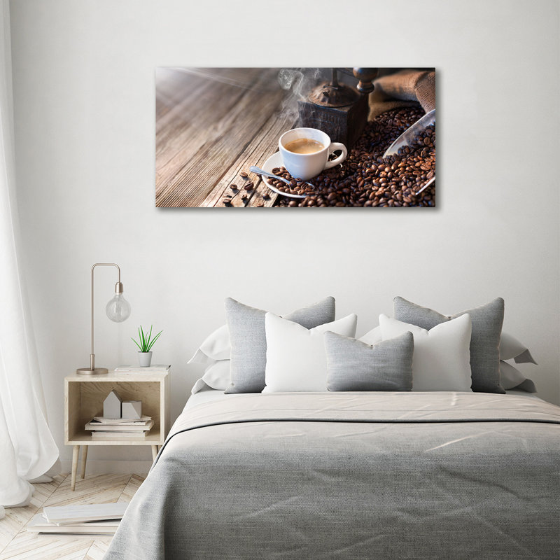 Morning Coffee - Wrapped Canvas Print